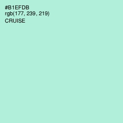 #B1EFDB - Cruise Color Image