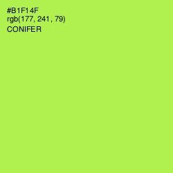 #B1F14F - Conifer Color Image