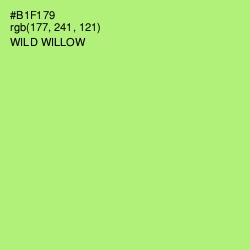 #B1F179 - Wild Willow Color Image