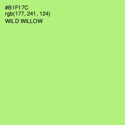 #B1F17C - Wild Willow Color Image