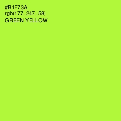 #B1F73A - Green Yellow Color Image