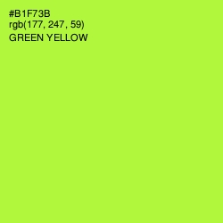 #B1F73B - Green Yellow Color Image