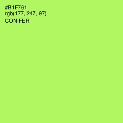 #B1F761 - Conifer Color Image