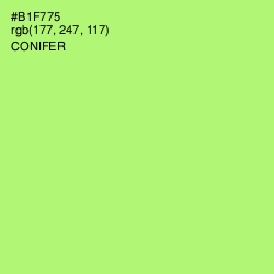 #B1F775 - Conifer Color Image