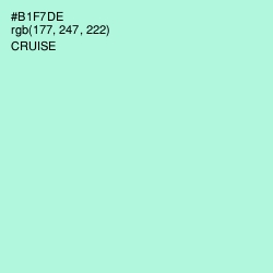 #B1F7DE - Cruise Color Image