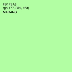 #B1FEA3 - Madang Color Image