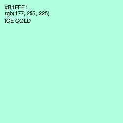 #B1FFE1 - Ice Cold Color Image
