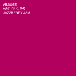 #B2005E - Jazzberry Jam Color Image