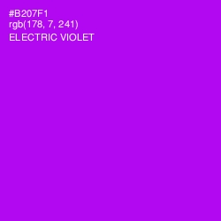 #B207F1 - Electric Violet Color Image