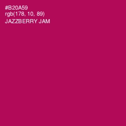 #B20A59 - Jazzberry Jam Color Image