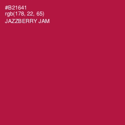 #B21641 - Jazzberry Jam Color Image