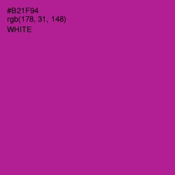 #B21F94 - Medium Red Violet Color Image