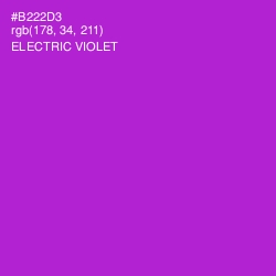 #B222D3 - Electric Violet Color Image