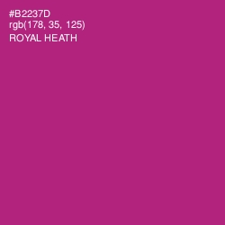 #B2237D - Royal Heath Color Image