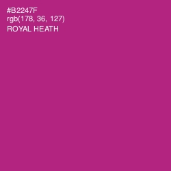 #B2247F - Royal Heath Color Image