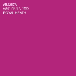 #B2257A - Royal Heath Color Image