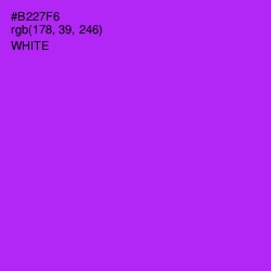 #B227F6 - Electric Violet Color Image