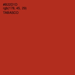 #B22D1D - Tabasco Color Image