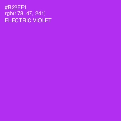 #B22FF1 - Electric Violet Color Image