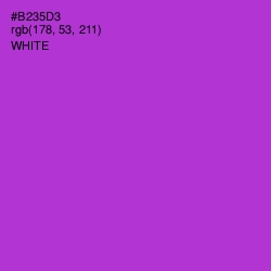 #B235D3 - Electric Violet Color Image