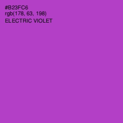 #B23FC6 - Electric Violet Color Image