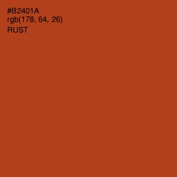 #B2401A - Rust Color Image