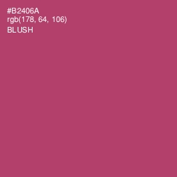 #B2406A - Blush Color Image