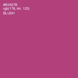 #B2407B - Blush Color Image