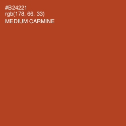 #B24221 - Medium Carmine Color Image