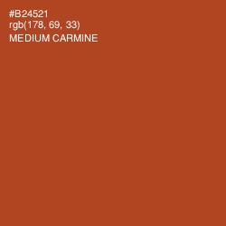 #B24521 - Medium Carmine Color Image