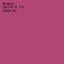 #B24674 - Cadillac Color Image