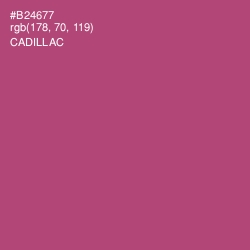 #B24677 - Cadillac Color Image