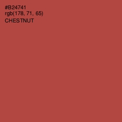 #B24741 - Chestnut Color Image