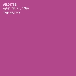 #B2478B - Tapestry Color Image