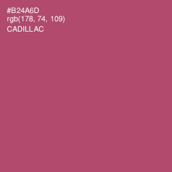 #B24A6D - Cadillac Color Image