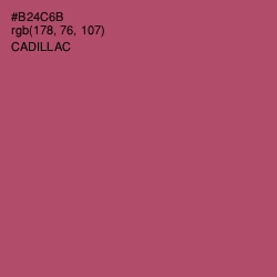 #B24C6B - Cadillac Color Image