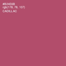 #B24E6B - Cadillac Color Image