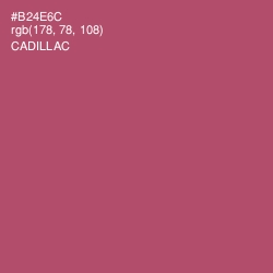 #B24E6C - Cadillac Color Image