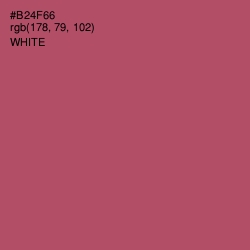 #B24F66 - Cadillac Color Image