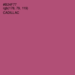 #B24F77 - Cadillac Color Image