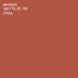 #B25545 - Crail Color Image