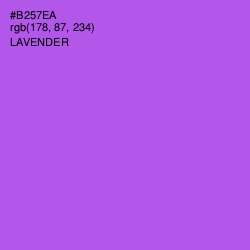 #B257EA - Lavender Color Image