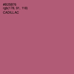 #B25B76 - Cadillac Color Image