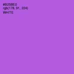 #B25BE0 - Amethyst Color Image