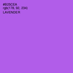 #B25CEA - Lavender Color Image