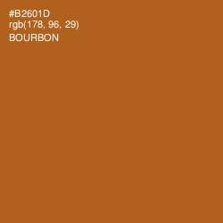 #B2601D - Bourbon Color Image