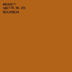 #B26317 - Bourbon Color Image