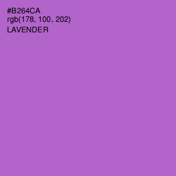 #B264CA - Lavender Color Image
