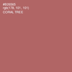 #B26565 - Coral Tree Color Image