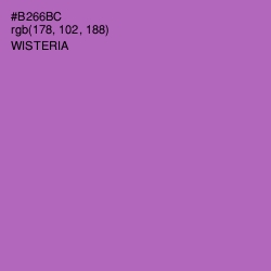#B266BC - Wisteria Color Image